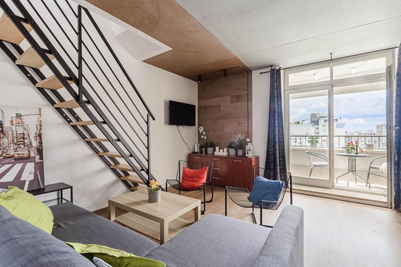 Stylish Apartment In The City Center Of Warschau Exterior foto