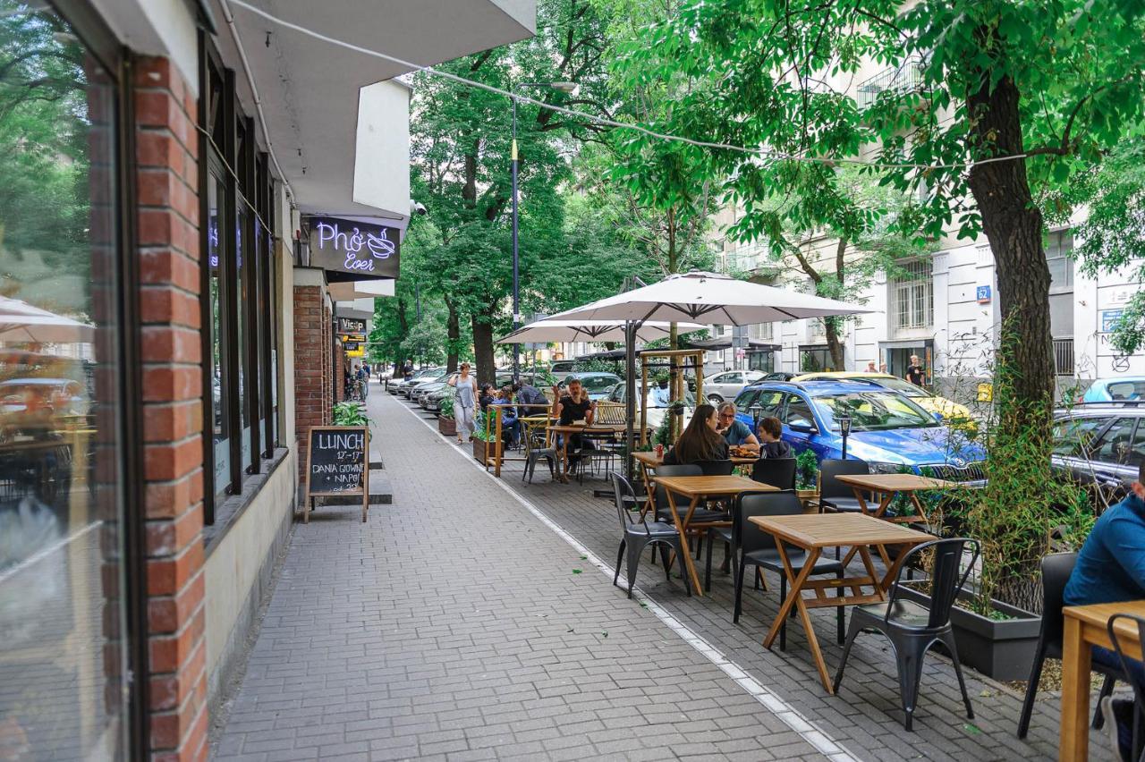 Stylish Apartment In The City Center Of Warschau Exterior foto